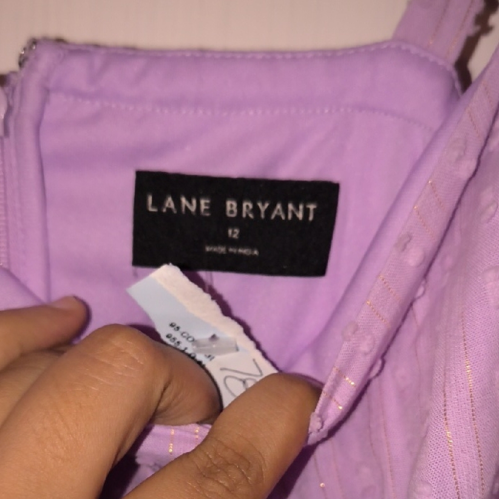 NWT Lane Bryant | Lavender Maxi Dress - Picture 3 of 8